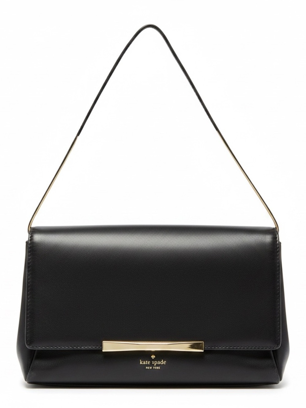 EUC Kate Spade Hanley Camden Way Shoulder Bag Genuine Leather Gold Colored Chain